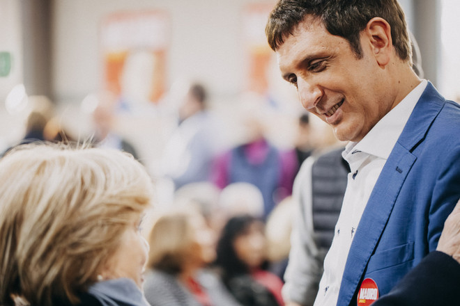 Al via a Moncalieri il tour del candidato sindaco Lorenzo Mauro