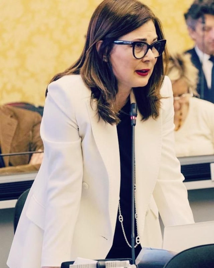 La consigliera regionale Pd Laura Pompeo