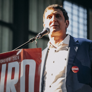 Il candidato sindaco del centrosinistra Lorenzo Mauro