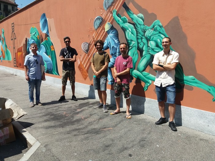 Come il lockdown ha colorato i muri di Torino: da corso Ferrucci riparte la street art