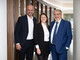 Da sinistra a destra: Alberto Milanesio (General Manager), Rossana Cammardella (R&amp;D Manager) e Umberto Cammardella (CEO)