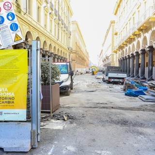 Cantieri in via Roma
