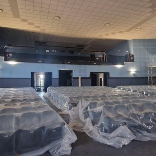 Lavori in corso a Nichelino per dare un nuovo volto al teatro Superga