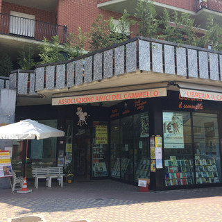 Una immagine della libreria Il Cammello di Nichelino