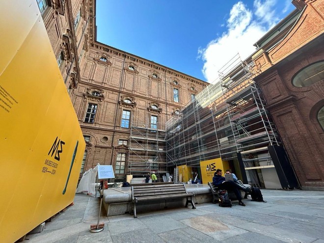 Lavori in corso, al Museo Egizio