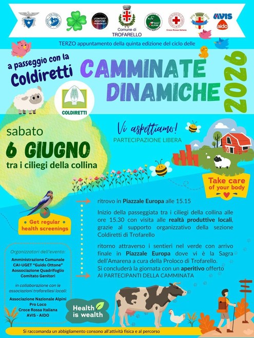La locandina dell'appuntamento del 6 giugno La locandina dell'appuntamento del 6 giugno