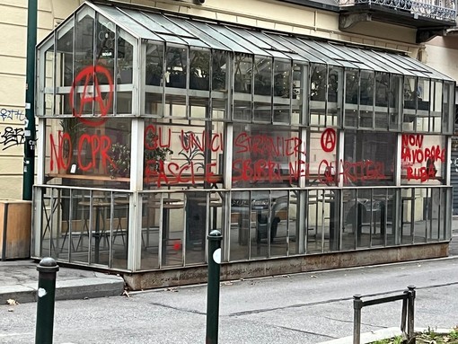 Vandalizzata dagli antagonisti la zona di Regio Parco