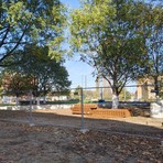 Lavori in corso in zona Falchera