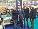 Arrigo Sacchi ospite dello stand della Polizia al Salone