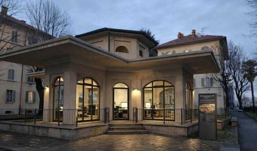 Rendering dell'ex lavatoio del Villaggio Snia