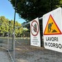 Lavori al parco della Tesoriera