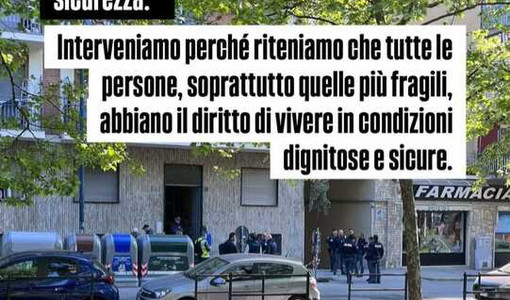 Problemi di sicurezza, controlli dei Civich in una palazzina di corso Taranto