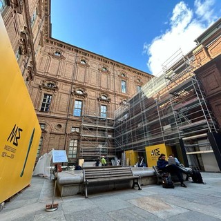 Lavori in corso, al Museo Egizio Lavori in corso, al Museo Egizio