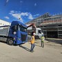 Il cantiere di Torino Esposizioni - Foto d'archivio