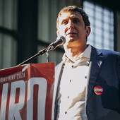 Il candidato sindaco del centrosinistra Lorenzo Mauro