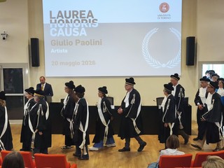Laurea honoris causa per Giulio Paolini Laurea honoris causa per Giulio Paolini