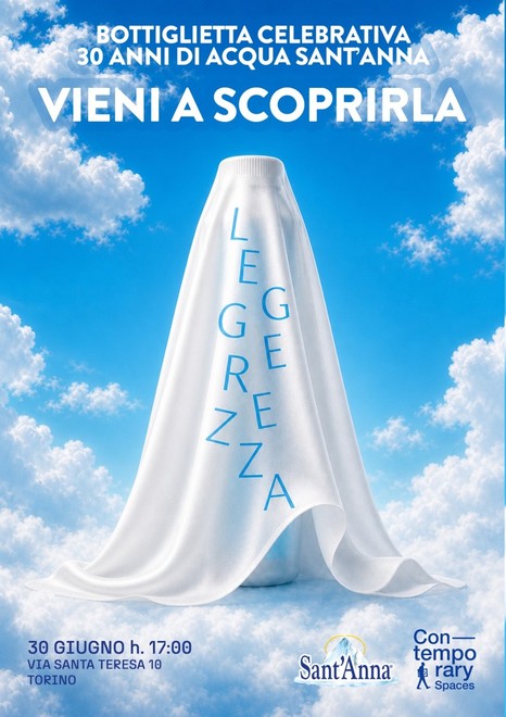 Acqua Sant’Anna celebra 30 anni di storia con Arteaporté
