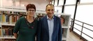 Il sindaco Stefano Lo Russo in visita alla rinnovata biblioteca Passerin