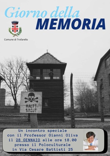 La locandina dell'evento organizzato a Trofarello