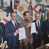 Salvini con Cirio, Lo Russo, Mauceri e Gabusi
