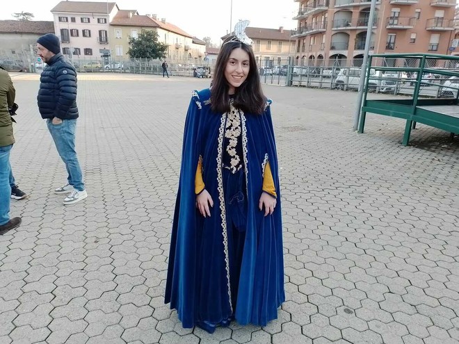 La Lunetta di Moncalieri, Arianna Zuccaro, durante il Carnevale dei bambini