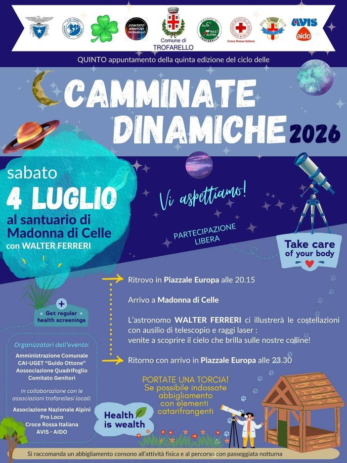La locandina dell'iniziativa La locandina dell'iniziativa