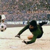 Una immagine d'epoca del 'giaguaro' Luciano Castellini