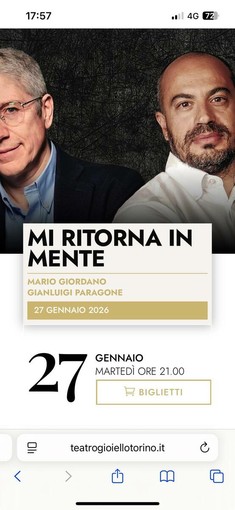 La locandina dello spettacolo