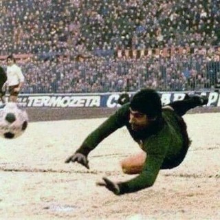 Una immagine d'epoca del 'giaguaro' Luciano Castellini
