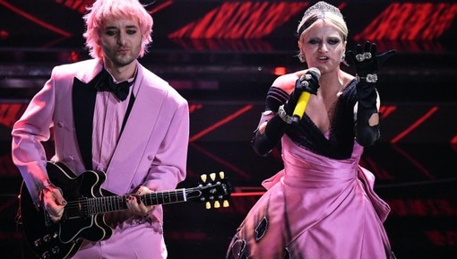 La Rappresentante di Lista sul palco del Festival di Sanremo 2022 La Rappresentante di Lista sul palco del Festival di Sanremo 2022