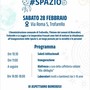 La locandina che annuncia l'inaugurazione di sabato 28