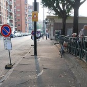 Via Berrino, al via il cantiere per il marciapiede davanti ai giardini Vanoli Via Berrino, al via il cantiere per il marciapiede davanti ai giardini Vanoli