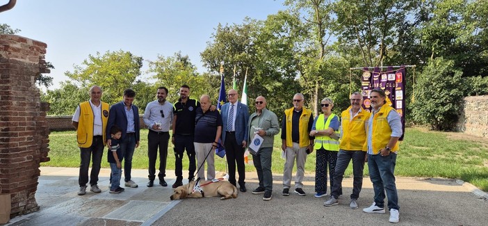 Moncalieri, gli occhi di Lumiere 'restituiscono la vista' al signor Armando