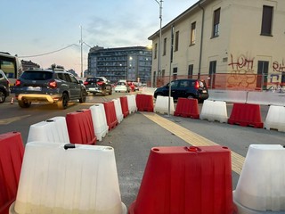 Cantieri senza fine in piazza Bengasi