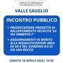 La locandina dell'iniziativa in programma il 18 aprile La locandina dell'iniziativa in programma il 18 aprile
