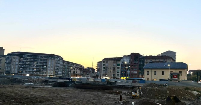 Cantieri senza fine in piazza Bengasi