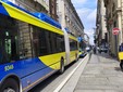 Protesta davanti al Comune di Torino
