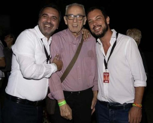 Beppe Osella tra Paolo Montagna e Davide Guida