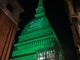 Mole illuminata di verde (immagine di repertorio)