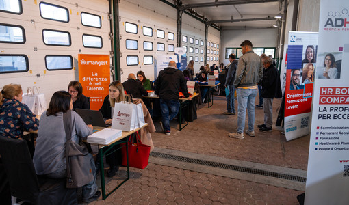Una immagine della scorsa edizione di Moncalieri Lavora