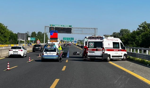 E' morto un motociclista di 21 anni