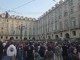 Manifestazione contro il carovita in piazza Castello