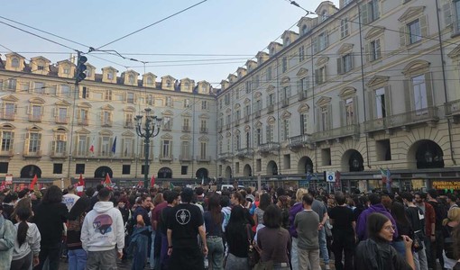 La manifestazione di ieri contro il carovita La manifestazione di ieri contro il carovita