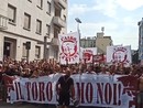 proteste di tifosi davanti al Filadelfia
