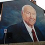 Il murale di Nichelino dedicato a Piero Angela Il murale di Nichelino dedicato a Piero Angela