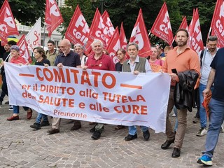 Corteo a sostegno del referendum per la Sanità Pubblica