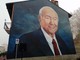 Il murale di Nichelino dedicato a Piero Angela Il murale di Nichelino dedicato a Piero Angela