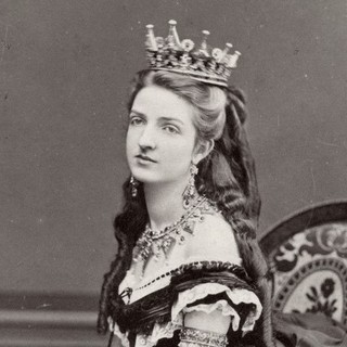 Una immagine d'epoca di Margherita di Savoia Una immagine d'epoca di Margherita di Savoia