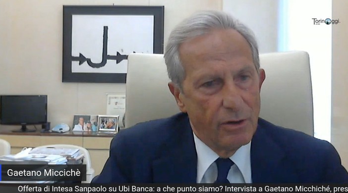 Intesa Sanpaolo - Ubi Banca, Gaetano Miccichè: &quot;Fiducioso sulla riuscita dell'operazione, ma anche sulla sua utilità&quot; [VIDEOINTERVISTA]