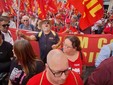 La Fiom torinese sfila a Roma durante la manifestazione nazionale La Fiom torinese sfila a Roma durante la manifestazione nazionale